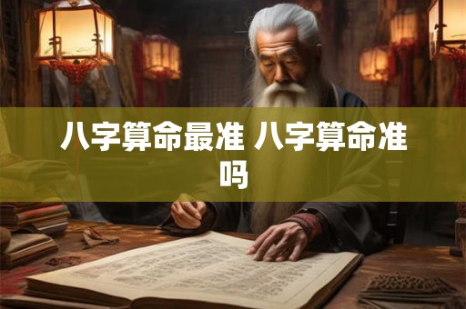 八字算命最准 八字算命准吗 八字算命最准 八字算命准吗