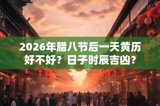 2026年腊八节后一天黄历好不好？日子时辰吉凶？