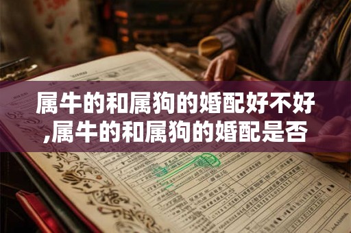 属牛的和属狗的婚配好不好,属牛的和属狗的婚配是否好？