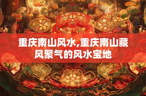 重庆南山风水,重庆南山藏风聚气的风水宝地