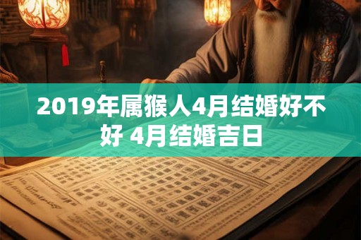 2019年属猴人4月结婚好不好 4月结婚吉日 2019年属猴人4月结婚好不好 4月结婚吉日