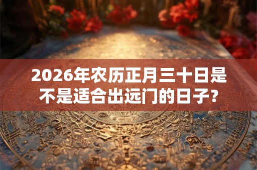 2026年农历正月三十日是不是适合出远门的日子？