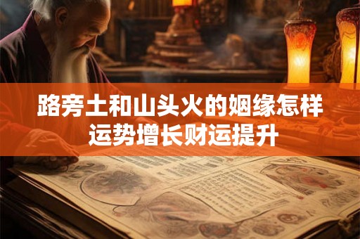 路旁土和山头火的姻缘怎样 运势增长财运提升