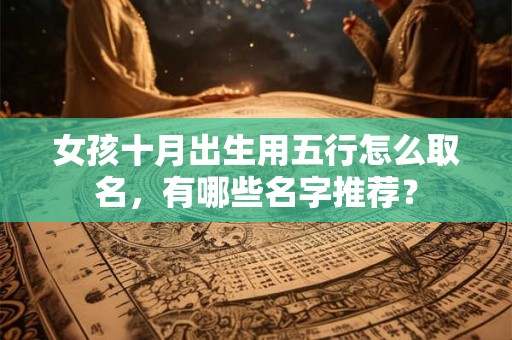 女孩十月出生用五行怎么取名，有哪些名字推荐？