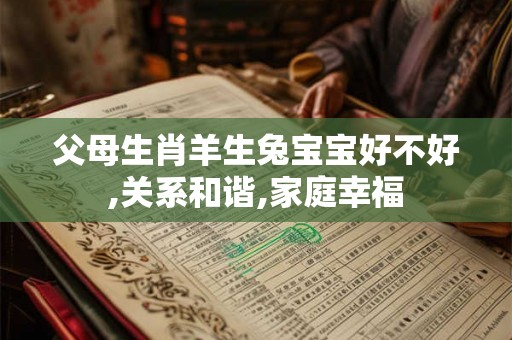 父母生肖羊生兔宝宝好不好,关系和谐,家庭幸福