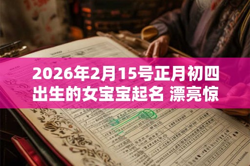 2026年2月15号正月初四出生的女宝宝起名 漂亮惊艳