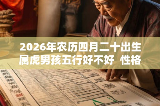 2026年农历四月二十出生属虎男孩五行好不好  性格怎么样