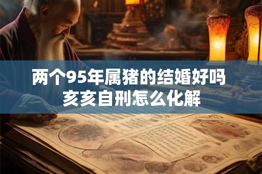 两个95年属猪的结婚好吗 亥亥自刑怎么化解