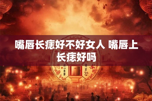 嘴唇长痣好不好女人 嘴唇上长痣好吗