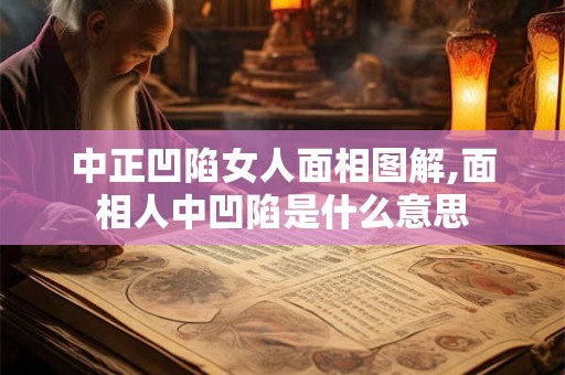 中正凹陷女人面相图解,面相人中凹陷是什么意思