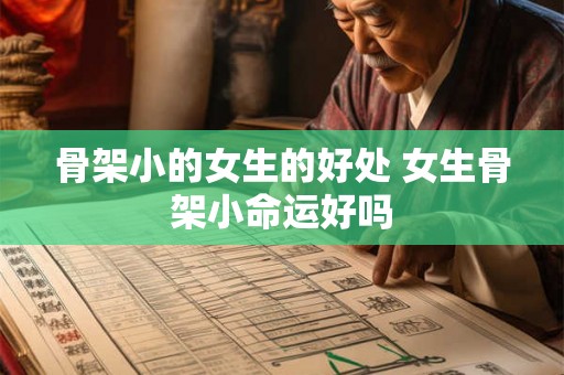 骨架小的女生的好处 女生骨架小命运好吗 骨架小的女生的好处 女生骨架小命运好吗