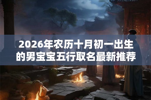 2026年农历十月初一出生的男宝宝五行取名最新推荐