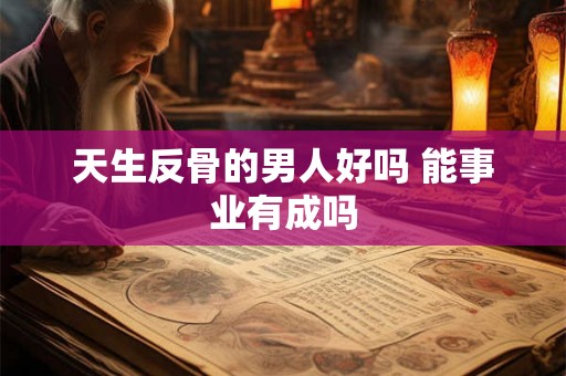 天生反骨的男人好吗 能事业有成吗 天生反骨的男人好吗 能事业有成吗