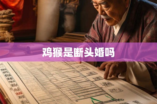 鸡猴是断头婚吗