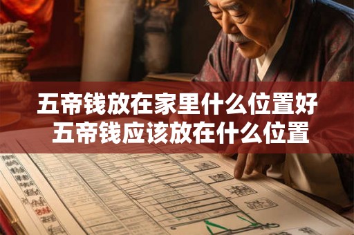 五帝钱放在家里什么位置好 五帝钱应该放在什么位置 五帝钱放在家里什么位置好 五帝钱应该放在什么位置