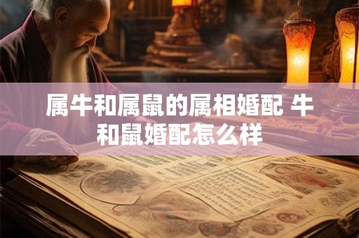 属牛和属鼠的属相婚配 牛和鼠婚配怎么样