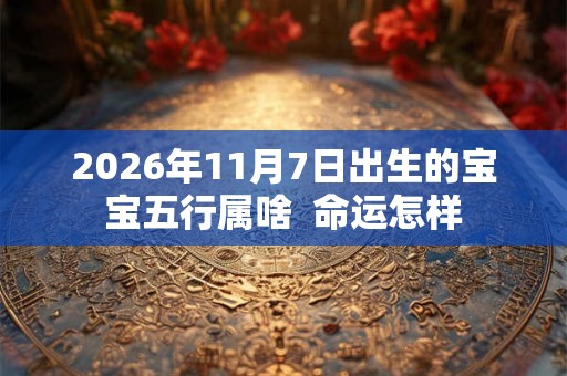 2026年11月7日出生的宝宝五行属啥  命运怎样
