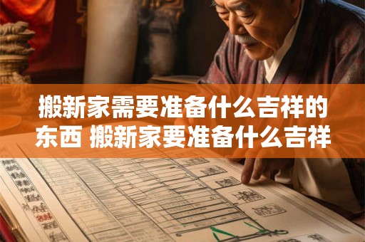 搬新家需要准备什么吉祥的东西 搬新家要准备什么吉祥物件