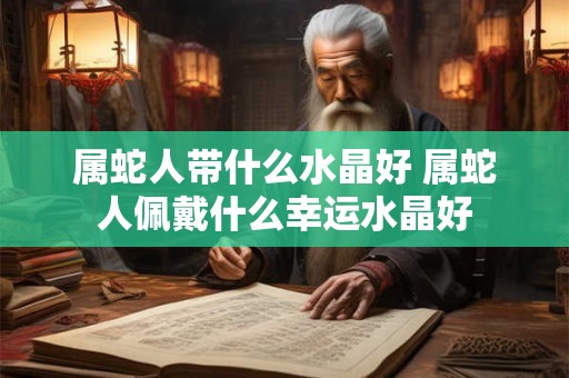 属蛇人带什么水晶好 属蛇人佩戴什么幸运水晶好 属蛇人带什么水晶好 属蛇人佩戴什么幸运水晶好