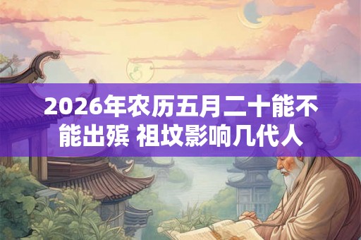 2026年农历五月二十能不能出殡 祖坟影响几代人