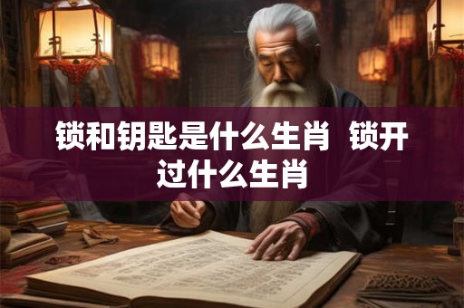 锁和钥匙是什么生肖  锁开过什么生肖