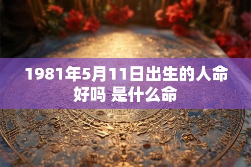 1981年5月11日出生的人命好吗 是什么命
