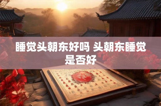 睡觉头朝东好吗 头朝东睡觉是否好