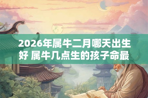 2026年属牛二月哪天出生好 属牛几点生的孩子命最好