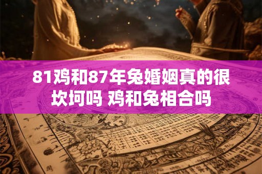81鸡和87年兔婚姻真的很坎坷吗 鸡和兔相合吗 81鸡和87年兔婚姻真的很坎坷吗 鸡和兔相合吗