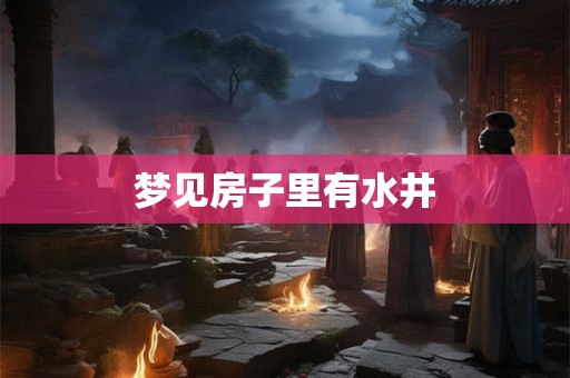 梦见房子里有水井