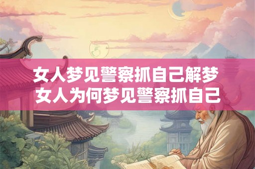 女人梦见警察抓自己解梦 女人为何梦见警察抓自己