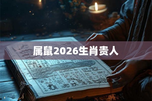 属鼠2026生肖贵人 属鼠2026生肖贵人