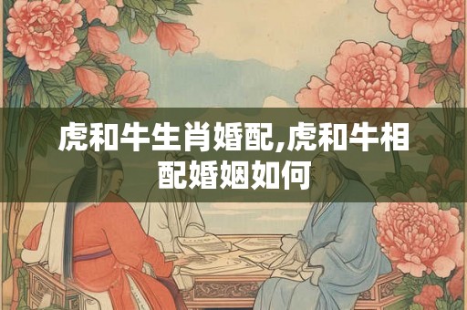虎和牛生肖婚配,虎和牛相配婚姻如何 虎和牛生肖婚配,虎和牛相配婚姻如何