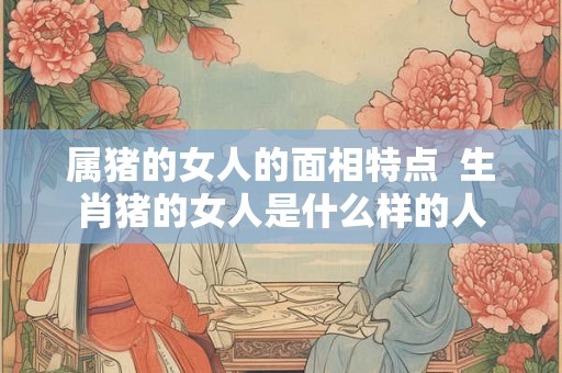 属猪的女人的面相特点  生肖猪的女人是什么样的人