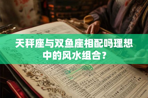 天秤座与双鱼座相配吗理想中的风水组合？