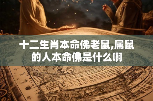 十二生肖本命佛老鼠,属鼠的人本命佛是什么啊