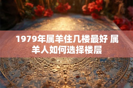 1979年属羊住几楼最好 属羊人如何选择楼层 1979年属羊住几楼最好 属羊人如何选择楼层