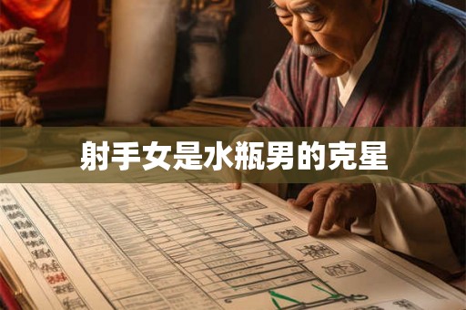 射手女是水瓶男的克星 射手女是水瓶男的克星