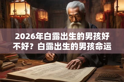 2026年白露出生的男孩好不好?白露出生的男孩命运分析 2026年白露出生的男孩好不好?白露出生的男孩命运分析