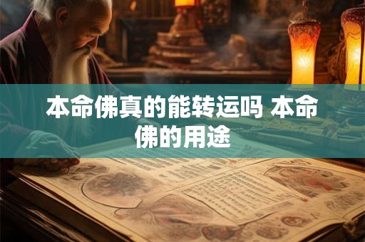 本命佛真的能转运吗 本命佛的用途