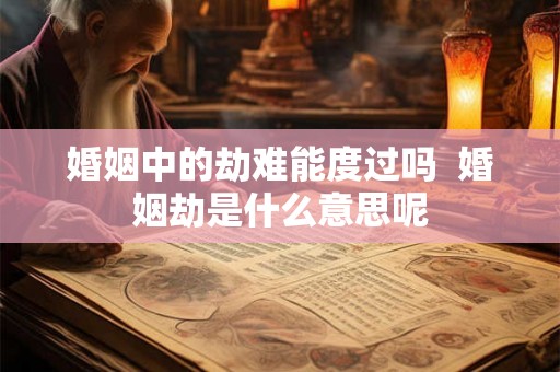 婚姻中的劫难能度过吗  婚姻劫是什么意思呢
