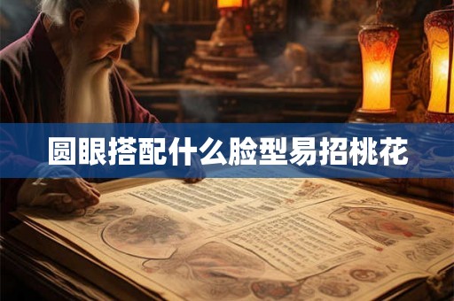 圆眼搭配什么脸型易招桃花