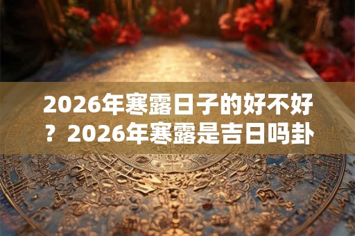 2026年寒露日子的好不好？2026年寒露是吉日吗卦象如何？