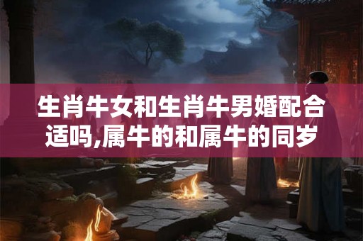生肖牛女和生肖牛男婚配合适吗,属牛的和属牛的同岁配吗
