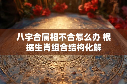 八字合属相不合怎么办 根据生肖组合结构化解