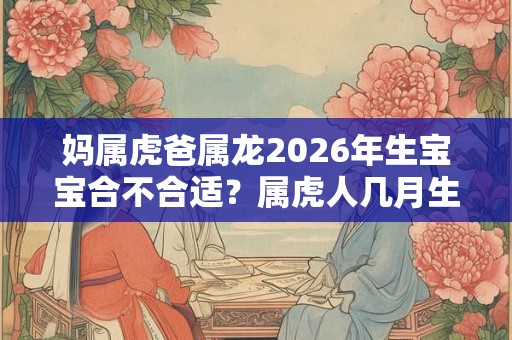 妈属虎爸属龙2026年生宝宝合不合适？属虎人几月生孩子好？