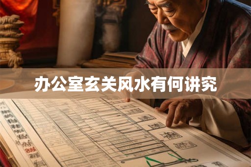办公室玄关风水有何讲究