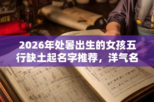 2026年处暑出生的女孩五行缺土起名字推荐，洋气名字推荐。