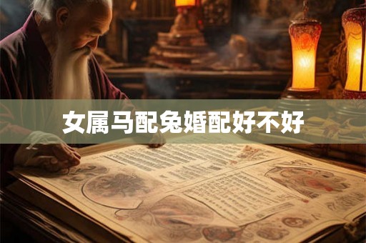 女属马配兔婚配好不好