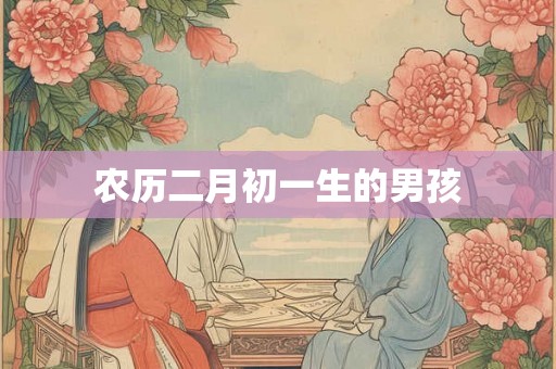农历二月初一生的男孩